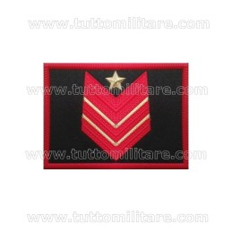 Grado Velcro Tuta OP Appuntato Scelto Qualifica Speciale Carabinieri