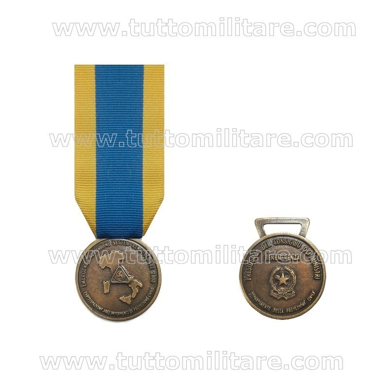 Medaglia Alluvione 2000