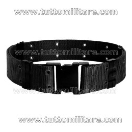 Cinturone Nero US Style in Nylon