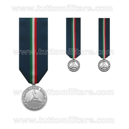 Medaglia Protezione Civile II Livello