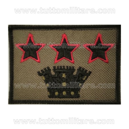Grado Velcro Colonnello Comandante Esercito