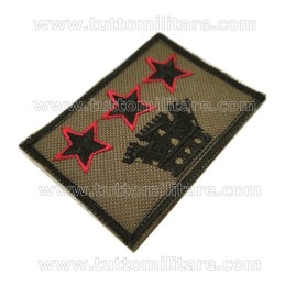 Grado Velcro Colonnello Comandante Esercito