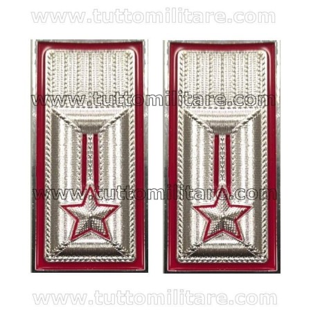 Alamari Metallo Luogotenente Carabinieri