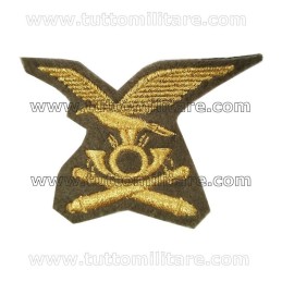 Fregio Dorato Norvegese Artiglieria Alpina