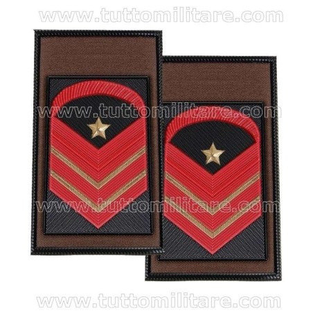 Tubolari Kaki Caporal Maggiore Capo Scelto Qualifica Speciale Esercito