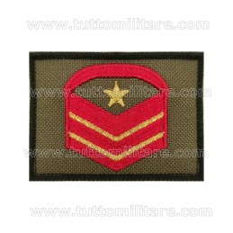 Grado Velcro Caporal Maggiore Capo Scelto Qualifica Speciale Esercito