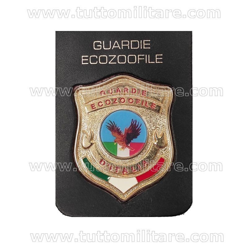 Placca Metallo Guardie Ecozoofile