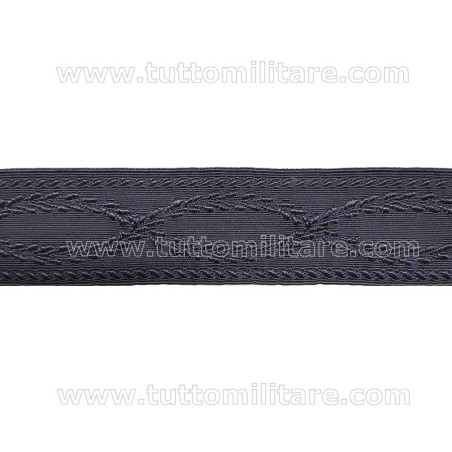 Fascia Damascata Blu Polizia