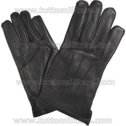 Guanti Foderati Pelle Nera