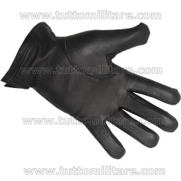 Guanti Foderati Pelle Nera