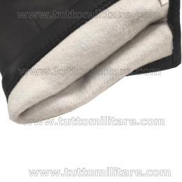 Guanti Foderati Pelle Nera