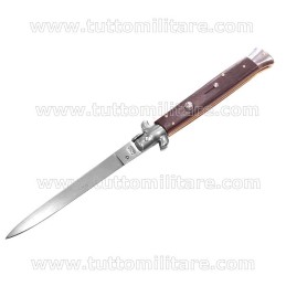 Coltello a Scatto Manico Palissandro Stiletto Italiano