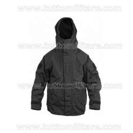 Giaccone Parka ECWS Nero Impermeabile