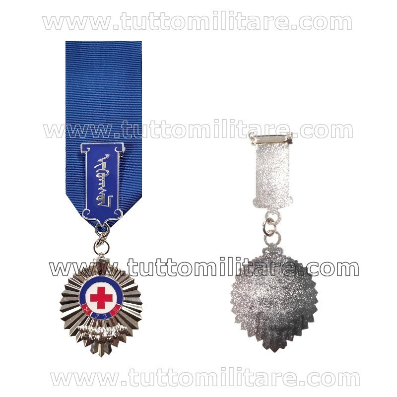 Medaglia Croce Rossa Umanitaria Mongolia