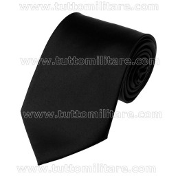 Cravatta Nera Polyestere