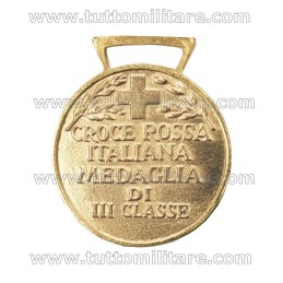 Medaglia Benemerenza 3^ Classe Croce Rossa Italiana