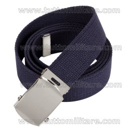 Cintura Blu Fibbia Neutra