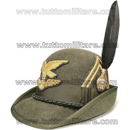 Cappello Alpino Maresciallo Battaglione Logistico