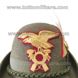 Cappello Alpino Comandante Fanteria Alpina