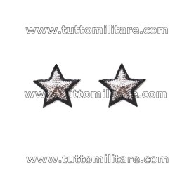 Stelle Metallo per Alamari Ufficiale Carabinieri