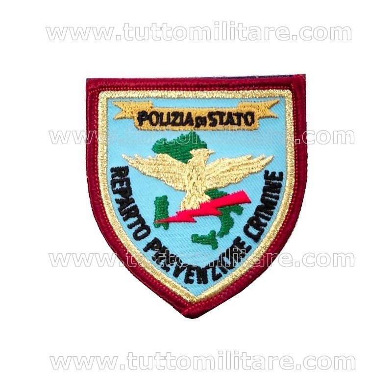 Patch Reparto Prevenzione Crimine Polizia di Stato