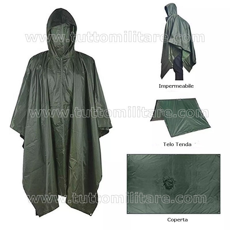 Telo Poncho Verde