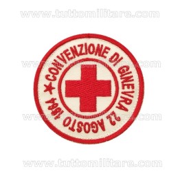 Scudetto Croce Rossa Convenzione di Ginevra