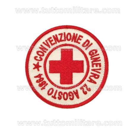 Scudetto Croce Rossa Convenzione di Ginevra