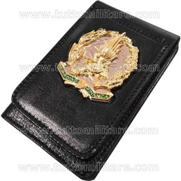 Portafogli con placca Guardia di Finanza