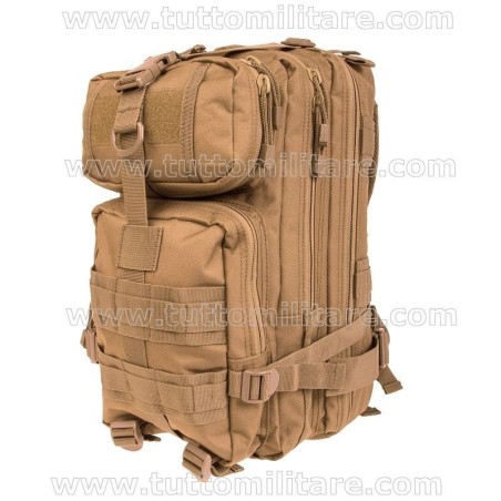Zaino Militare Tattico Coyote 35 Litri con Hydrobag