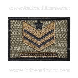 Grado Velcro Sergente Maggiore Capo Qualifica Speciale Esercito