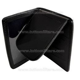 Portafogli con Porta Placca Neutro senza Loghi Placche