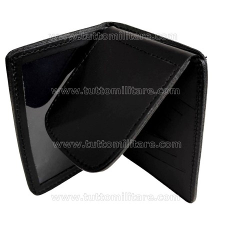 Portafogli con Porta Placca Neutro senza Loghi Placche