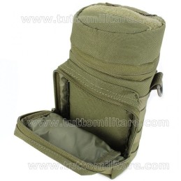 Porta Bottiglia Verde Attacco MOLLE