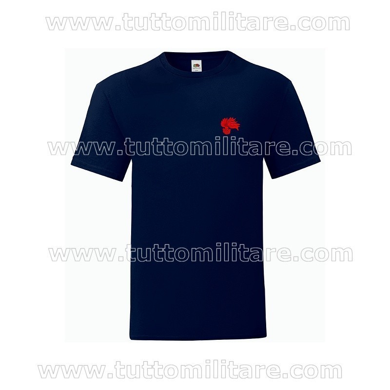 TShirt Carabinieri Blu Fiamma Rossa