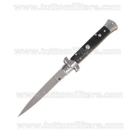 Coltello a Scatto Manico Palissandro Stiletto Italiano
