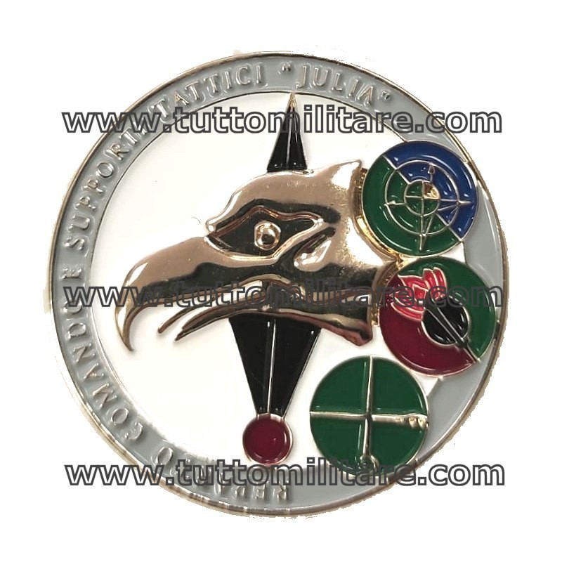 Distintivo Reparto Comando Supporti Tattici Julia