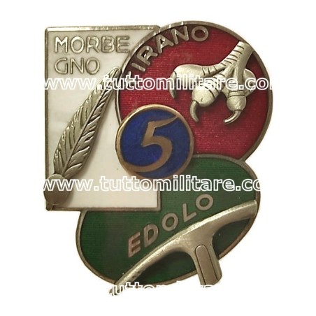 Distintivo 5° Alpini Morbegno Edolo Tirano
