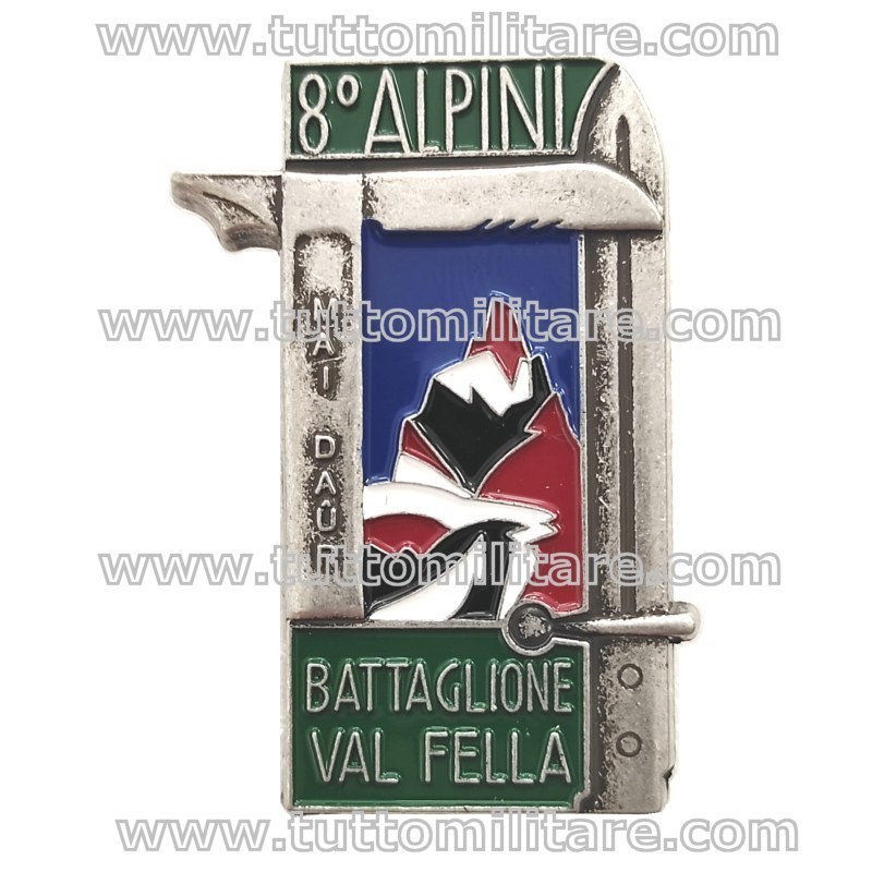 Distintivo Alpini Val Fella 8° Alpini