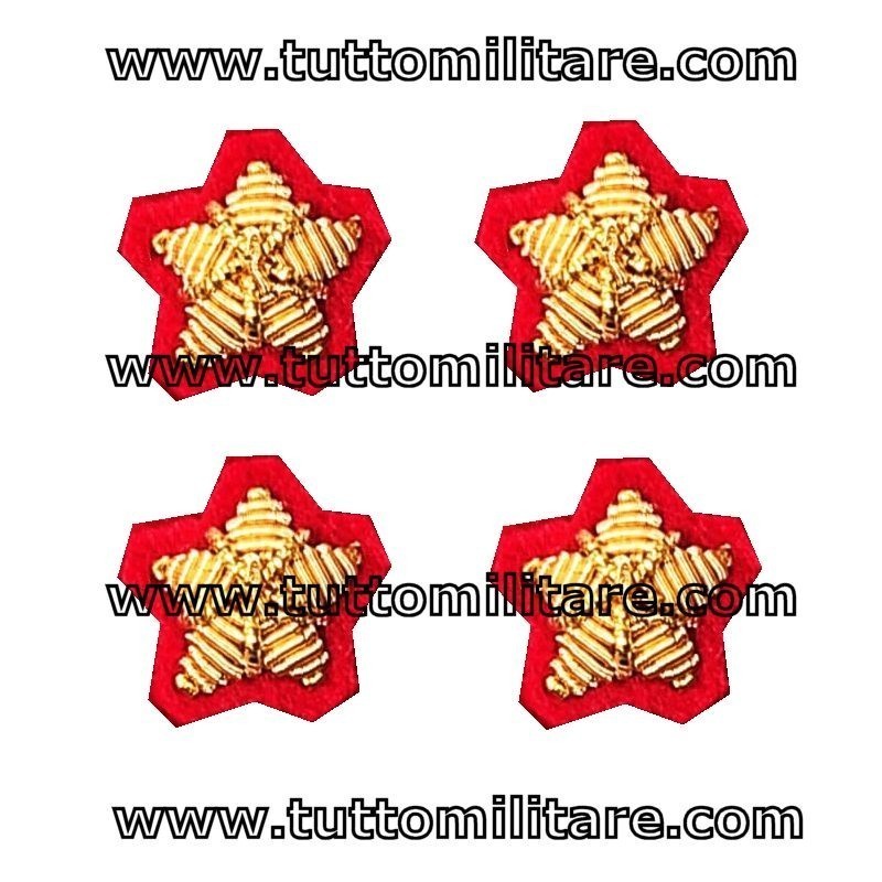 Stelle Ricamate Gala Primo Luogotenente Carabinieri
