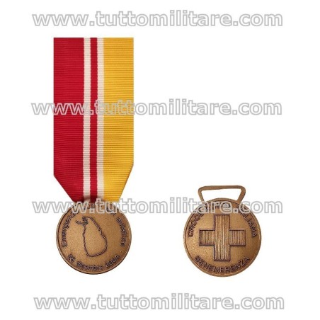 Medaglia Emergenza Sud Est Asiatico 2004