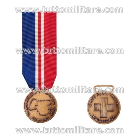 Medaglia Terremoto Campobasso Foggia 2002