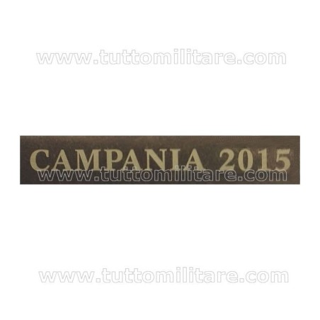 Fascetta Metallo CAMPANIA 2015
