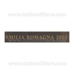 Fascetta Metallo Emilia Romagna 2002