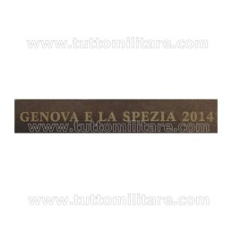 Fascetta Metallo GENOVA LA SPEZIA 2014