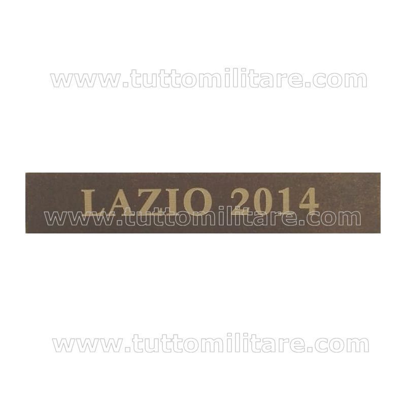 Fascetta Metallo LAZIO 2014