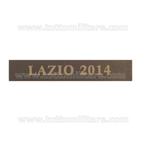 Fascetta Metallo LAZIO 2014
