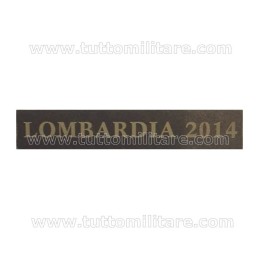 Fascetta Metallo LOMBARDIA 2014