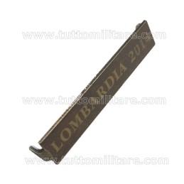 Fascetta Metallo LOMBARDIA 2014