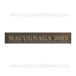 Fascetta Metallo Macugnaga 2002